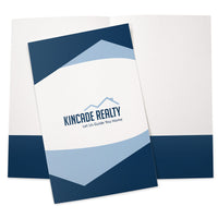Ink Printed Legal Size Presentation Folders – 1-Color